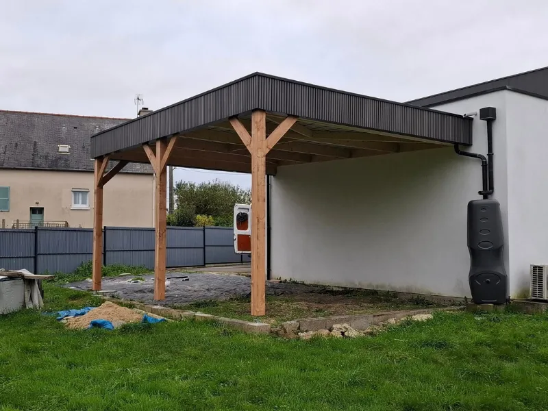 installation de carport broons